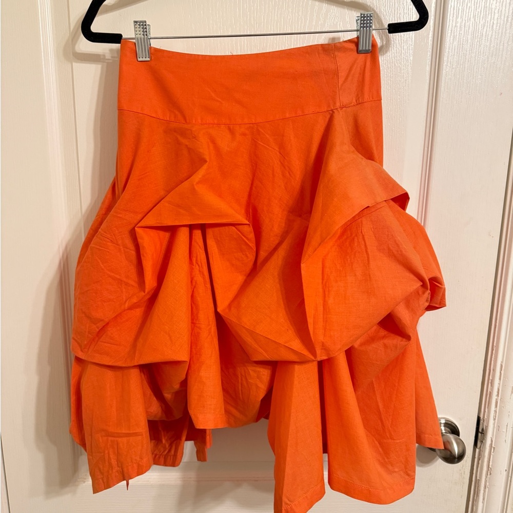 Orange Women's Skirt